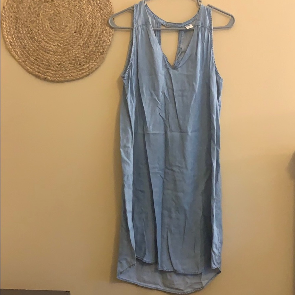Blue dress